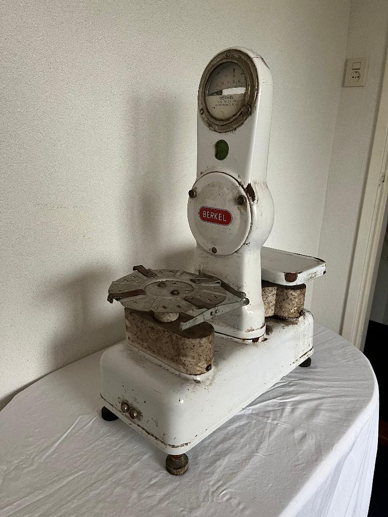 Vintage Berkel Cyclope Weegschaal Kruideniersweegschaal, Antiek en Kunst, Ophalen of Verzenden