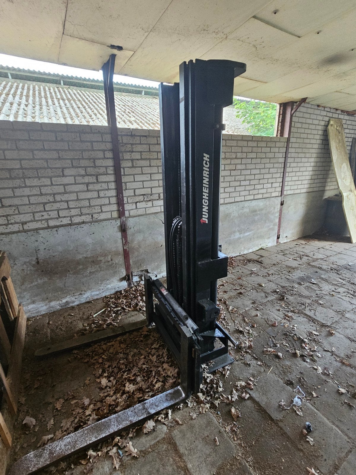 3-delige hefmast voor trekker met free lift en side shift, Ophalen of Verzenden