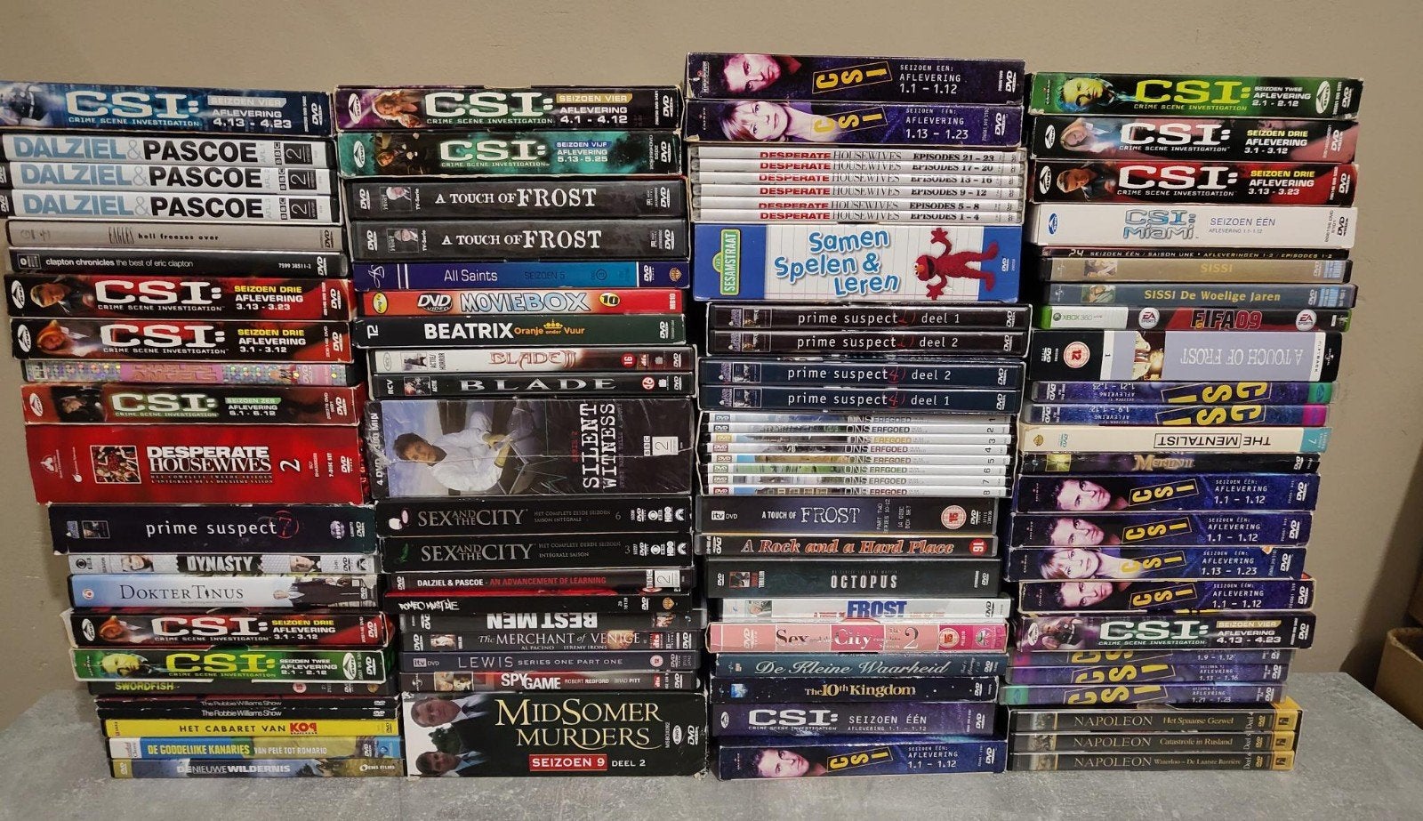 diverse dvds te koop. Part 2, Vanaf 16 jaar, Ophalen, Zo goed als nieuw