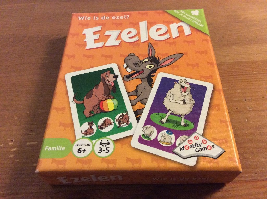 Ezelen, kaartspel van identity games. Nieuw, Een of twee spelers, Ophalen of Verzenden, Nieuw, Identity Games