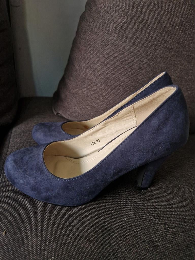 Pumps, Pumps, Blauw, Ophalen of Verzenden, Zo goed als nieuw