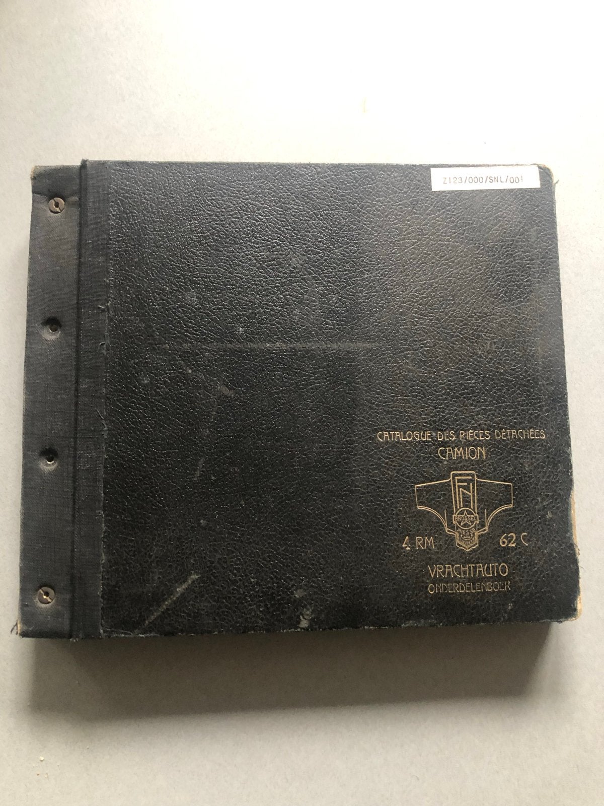 Vrachtauto Onderdelenboek - fn. 4rm-  62c, Boeken, Ophalen of Verzenden, Gelezen, Algemeen