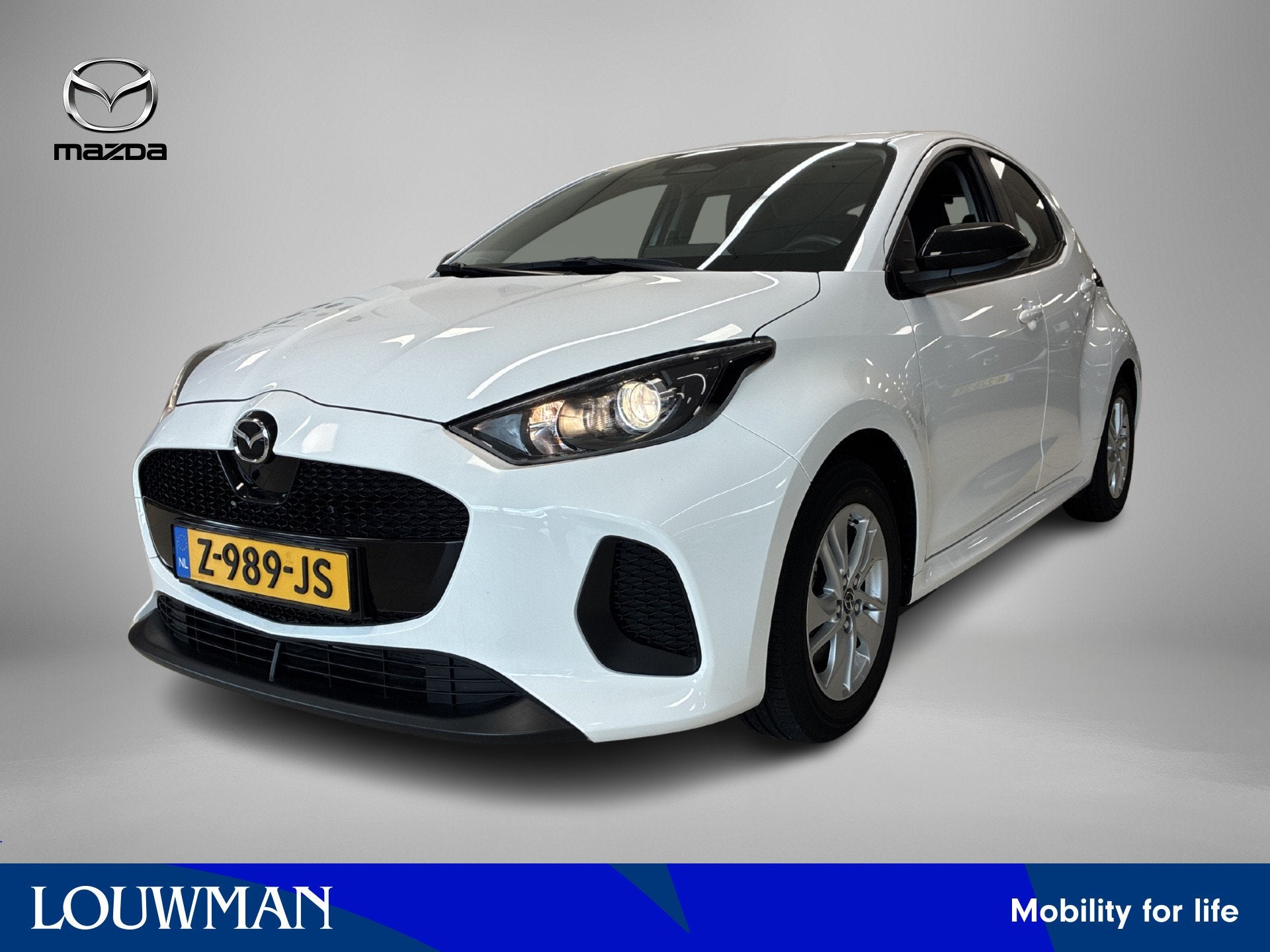 Mazda 2 Hybrid 1.5 Centre-line (bj 2024, automaat), Auto's, Mazda, Gebruikt, Bedrijf, Hybride Elektrisch/Benzine, 3 cilinders