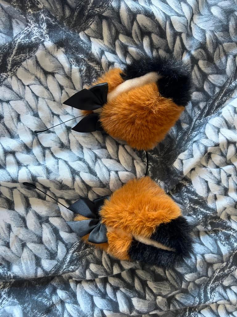 Vossen/oranje katten oren, Ophalen of Verzenden, Zo goed als nieuw, Accessoires