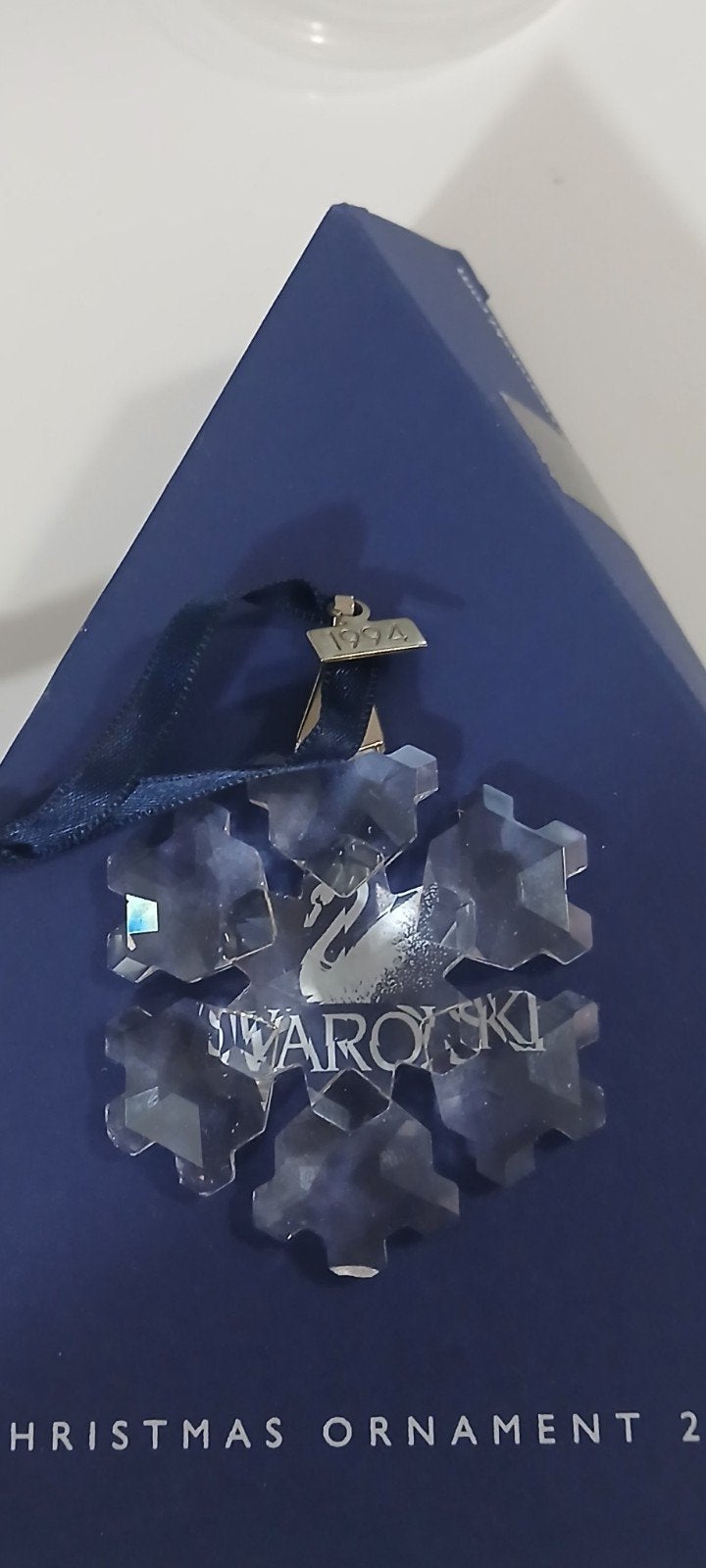 Swarovski ster 1994 - Zonder doos, Ophalen of Verzenden, Gebruikt, Figuurtje
