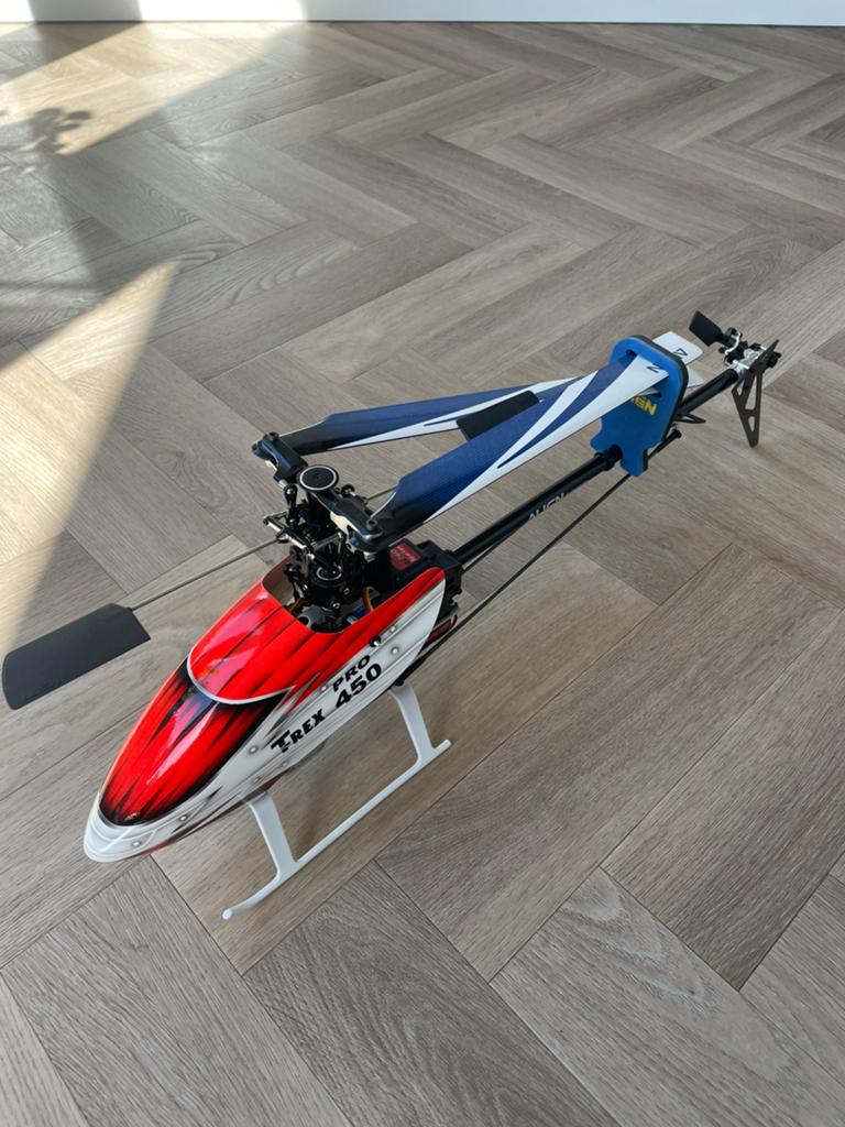 Align 450 pro incl heel veel onderdelen. Nieuwstaat!, Hobby en Vrije tijd, Ophalen of Verzenden, Zo goed als nieuw