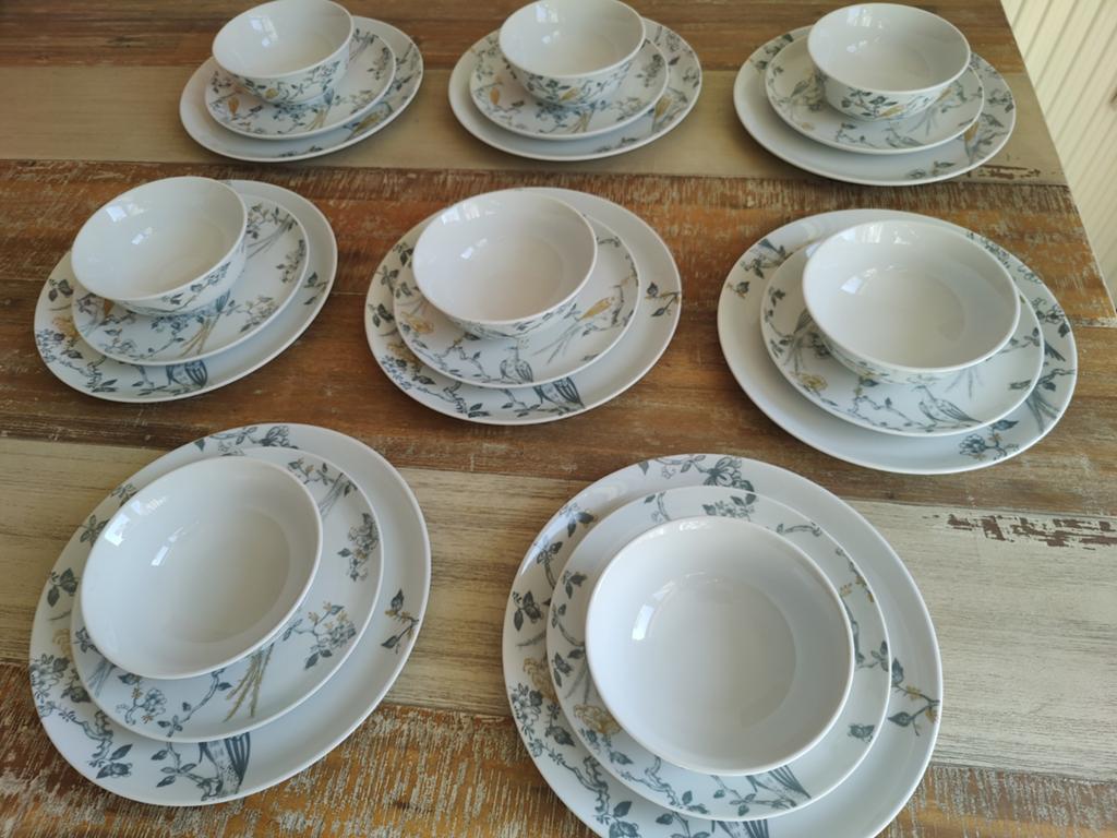 Villeroy en Boch limited edition AH Peacock servies, Ophalen, Zo goed als nieuw, Bord(en), Overige stijlen