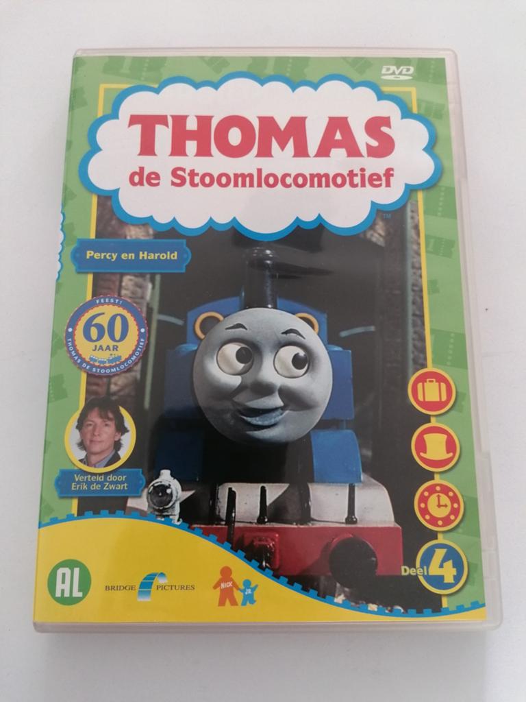 Thomas de Stoomlocomotief Deel 4 - DVD, Alle leeftijden, Ophalen of Verzenden, Zo goed als nieuw, Europees