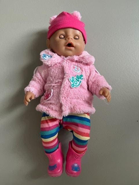 Klassieke Baby Born interactieve pop, Ophalen, Zo goed als nieuw, Babypop