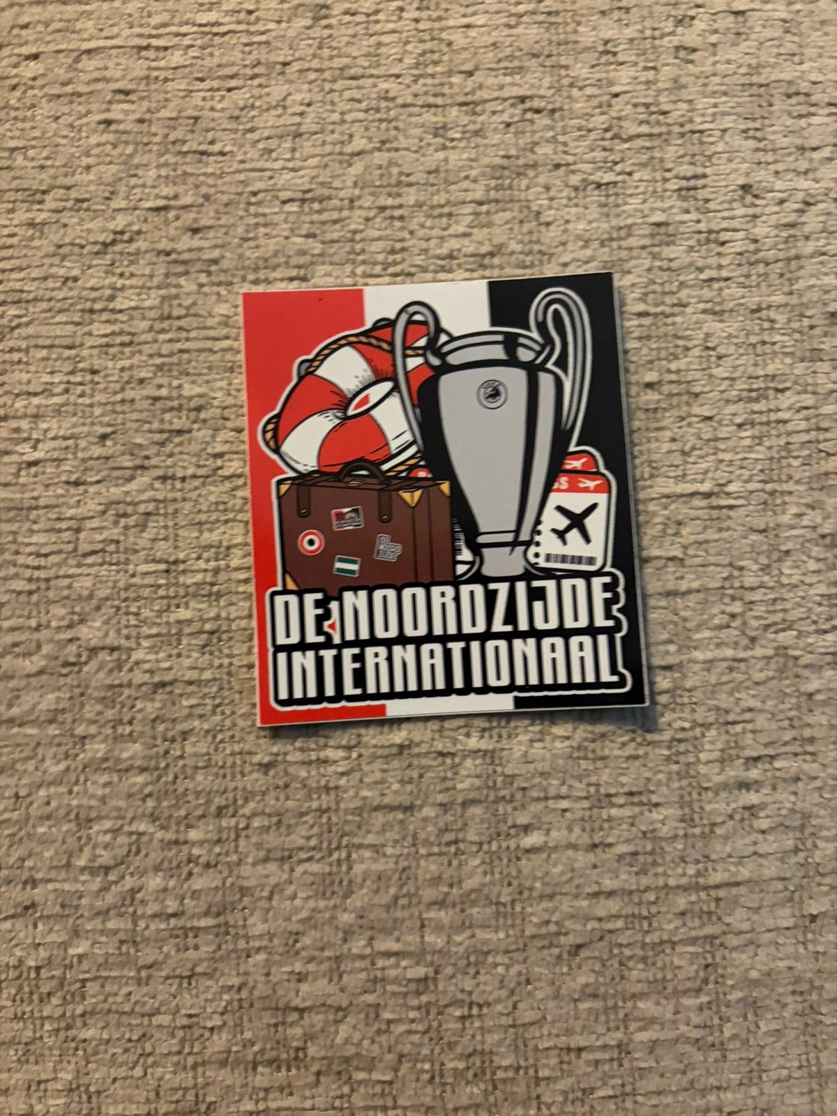 Feyenoord sticker, Verzamelen, Ophalen of Verzenden, Zo goed als nieuw, Sport