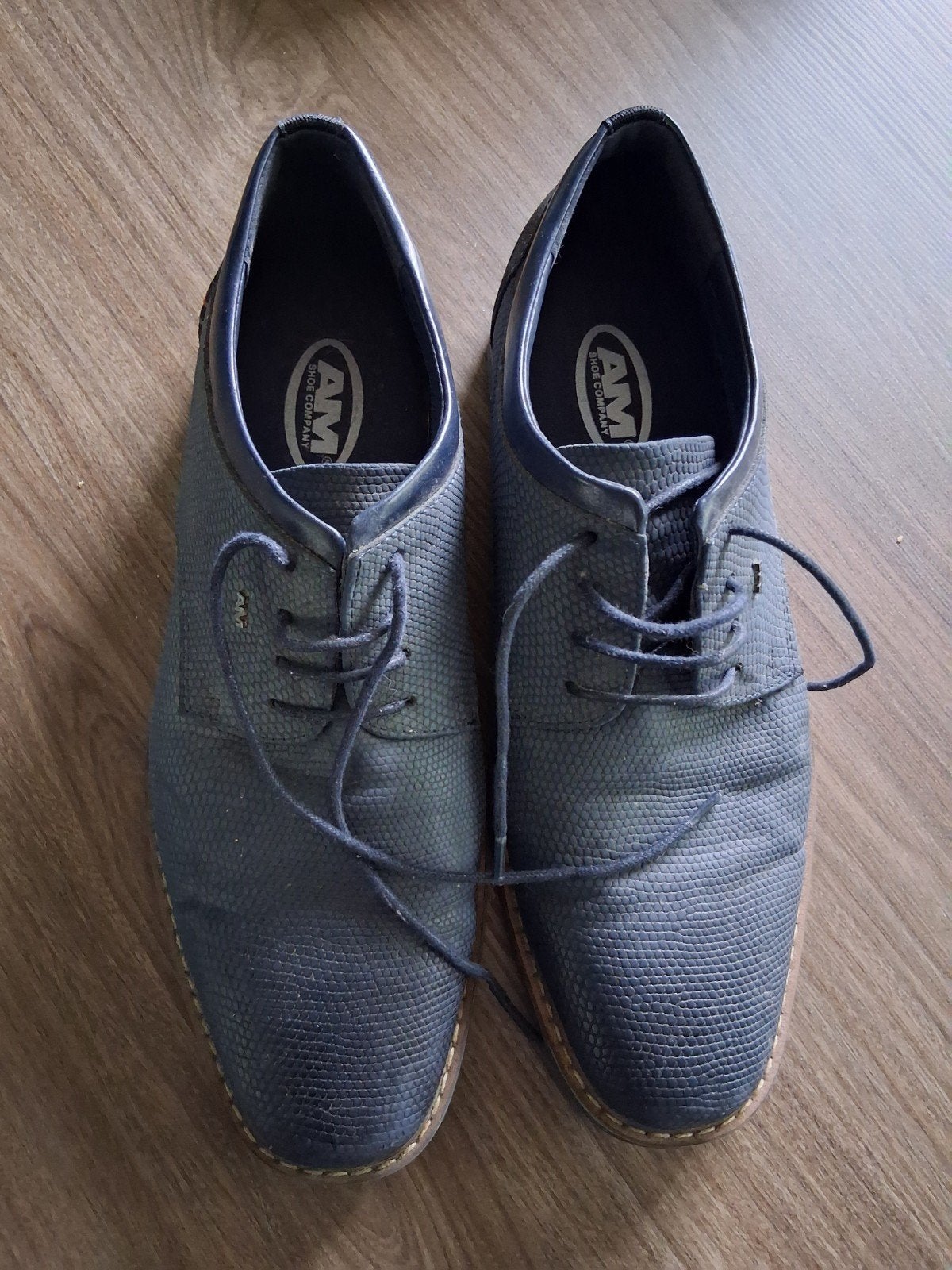 AM Shoe Company Nette Schoenen Maat 43, AM Shoe Company, Blauw, Ophalen of Verzenden, Gedragen