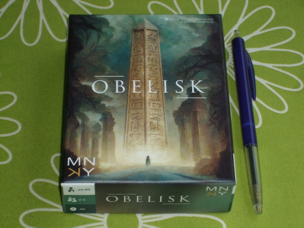 Obelisk - het oude Egypte staat op je te wachten!, Vijf spelers of meer, Ophalen of Verzenden, Zo goed als nieuw