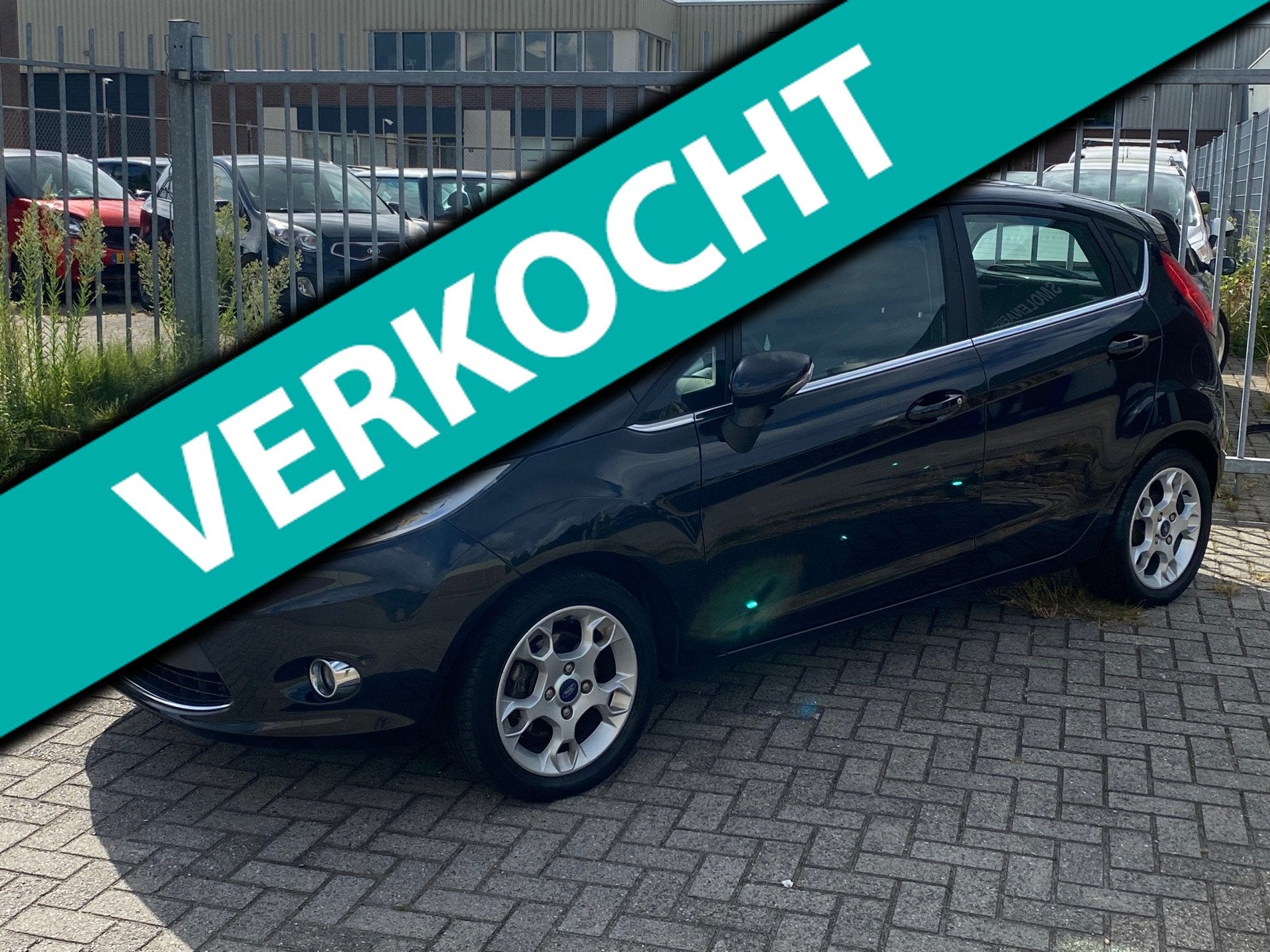 Ford Fiesta 1.4 Titanium X LPG G3 ORIGINEEL 5 deurs! NL AUTO, Auto's, Voorwielaandrijving, Stof, Gebruikt, Zwart