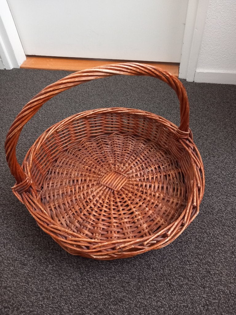 Rietenmand, Ophalen, Gebruikt, Mand, Rond
