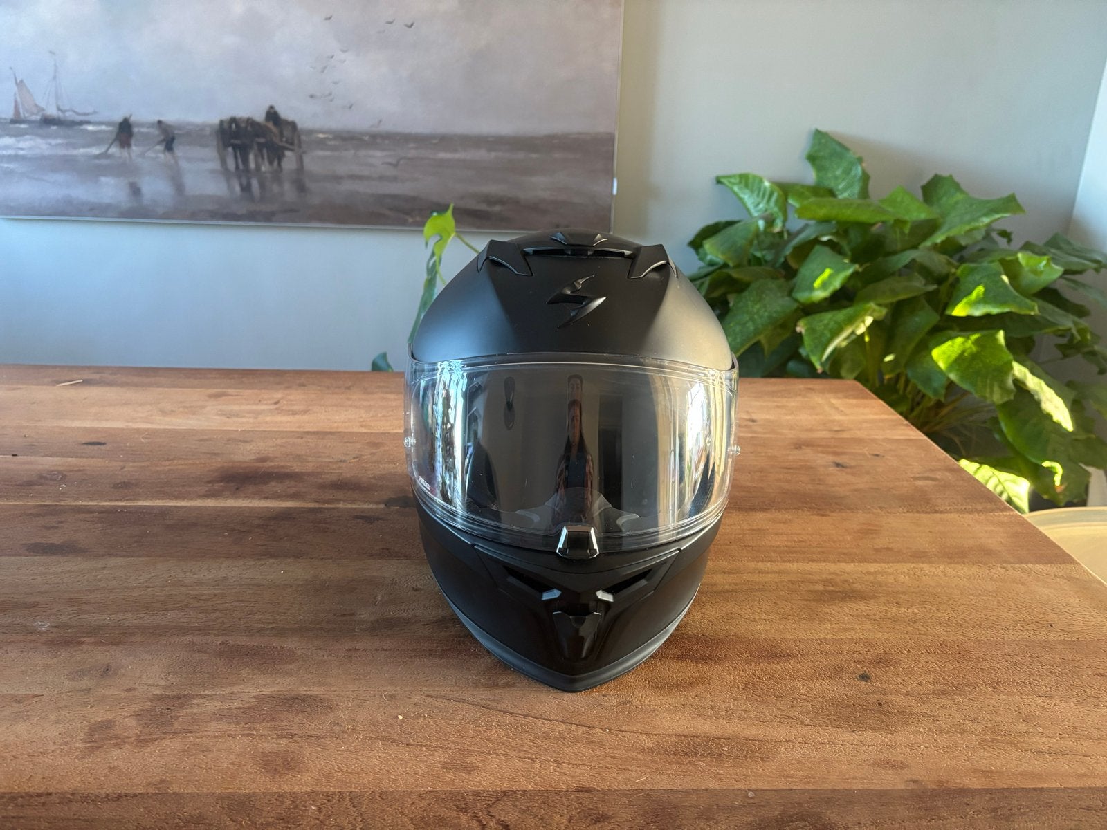 Helm motor - maat M - zo goed als nieuw, M, Heren, Integraalhelm, Tweedehands