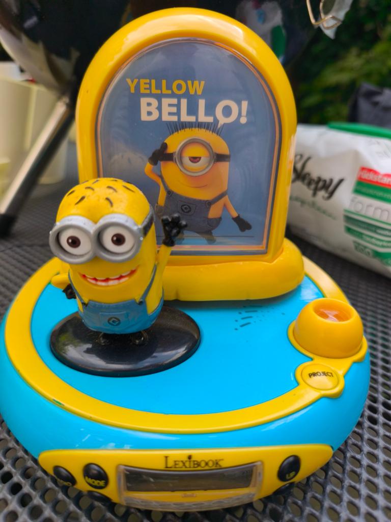Minions wekker met projector - Lexibook, Witgoed en Apparatuur, Wekkers, Ophalen of Verzenden
