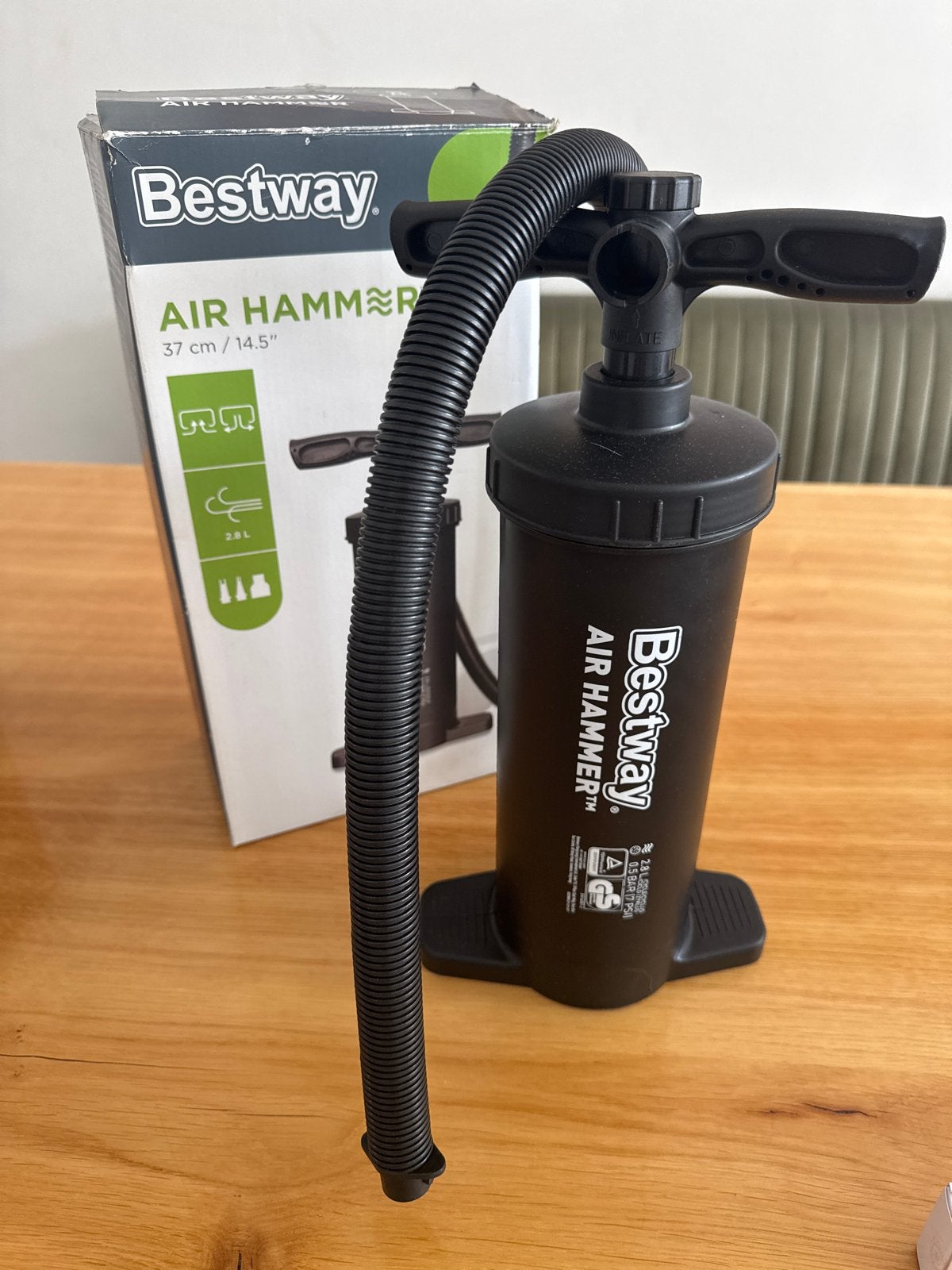 Bestway Air Hammer Luchtpomp 37 cm, Ophalen of Verzenden, Zo goed als nieuw