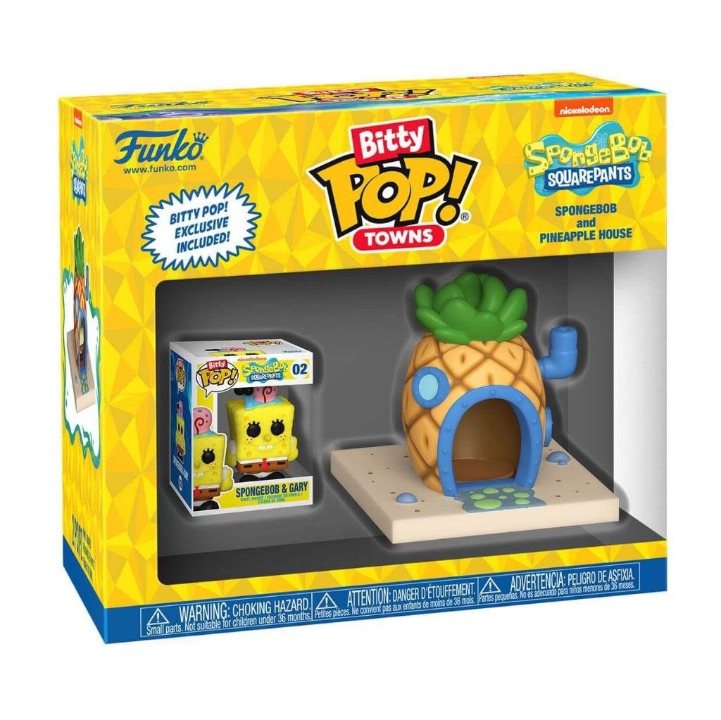 Spongebob Bitty POP! Town Vinyl Figure Spongebob at Home, Heo GmbH, Nieuw, Ophalen of Verzenden, Info@heogmbh.de