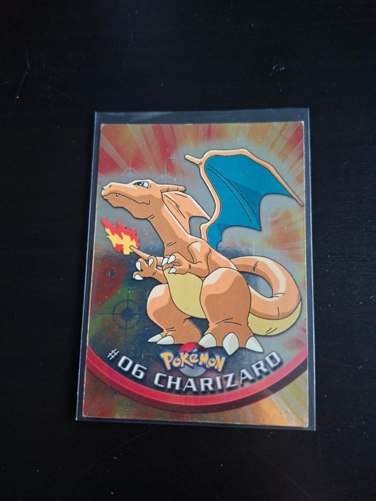 Topps 1999 foil kaarten (EN) - Charizard, Psyduck +5, Ophalen of Verzenden, Gebruikt, Meerdere kaarten, Foil