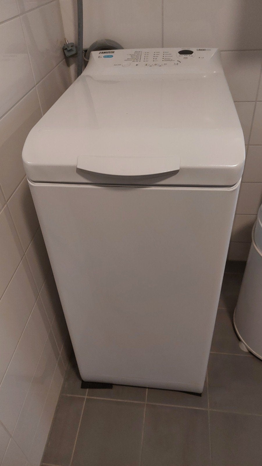 Half automaat wasmachine Zanussi., Ophalen, 1200 tot 1600 toeren