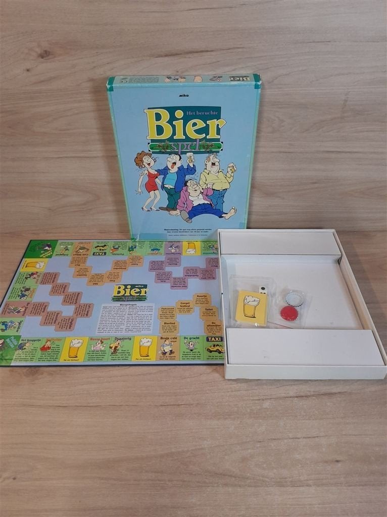 het beruchte bier spel - s6210, Verzenden, Zo goed als nieuw