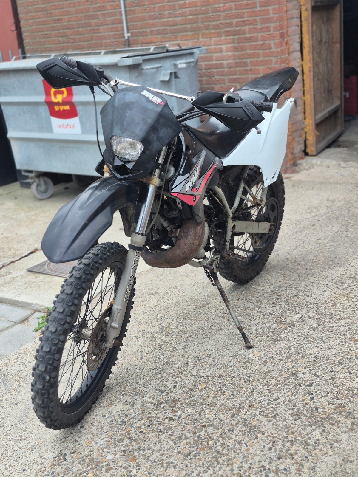 motorhispania enduro zonder 123 ook te ruil, Ophalen of Verzenden, Gebruikt, Maximaal 45 km/u, 50 cc