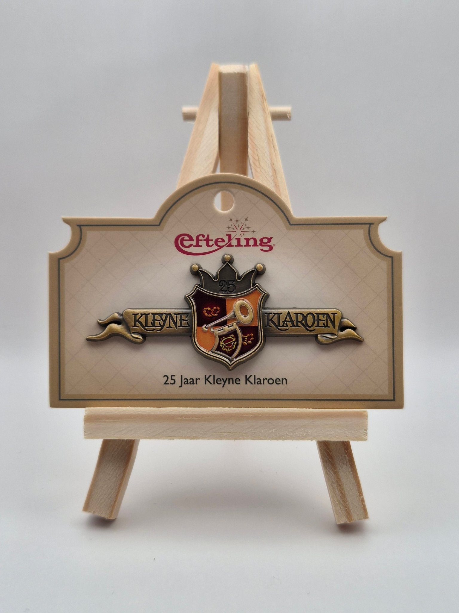 Kleyne Klaroen - 25 Jaar - Efteling Pin - Verzameling, Verzenden, Zo goed als nieuw