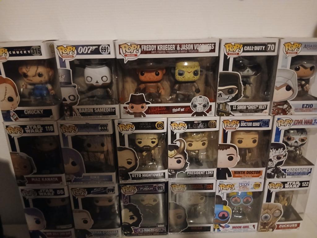 Grote collectie Funko Pop! figuren - Diverse karakters, Ophalen of Verzenden, Zo goed als nieuw