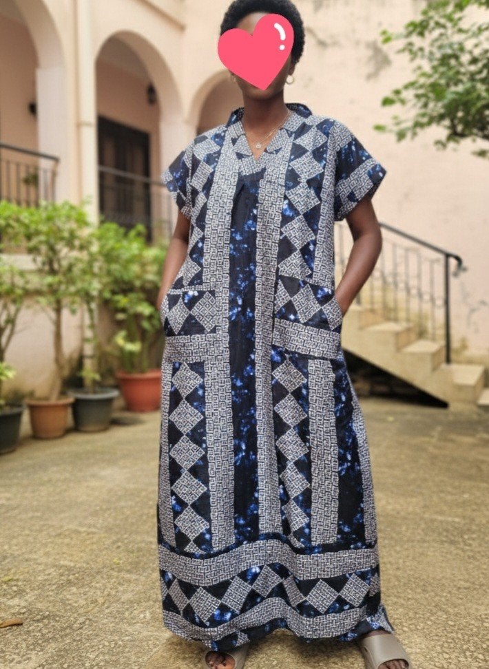 Afrikaanse jurk, Kleding | Dames, Ophalen of Verzenden, Nieuw, Maat 46/48 (XL) of groter, Onder de knie