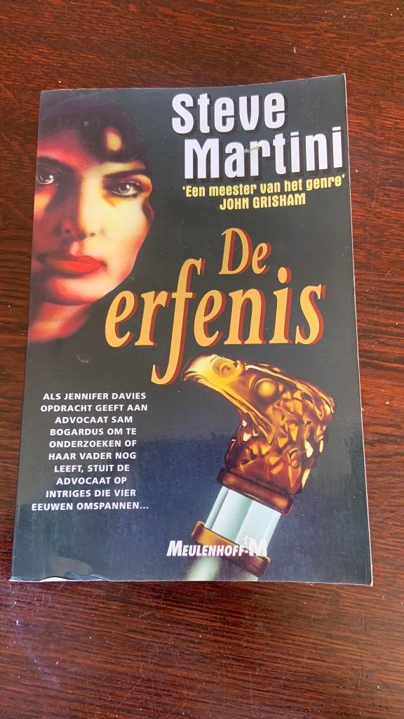 Steve Martini - De erfenis, Boeken, Ophalen of Verzenden, Gelezen