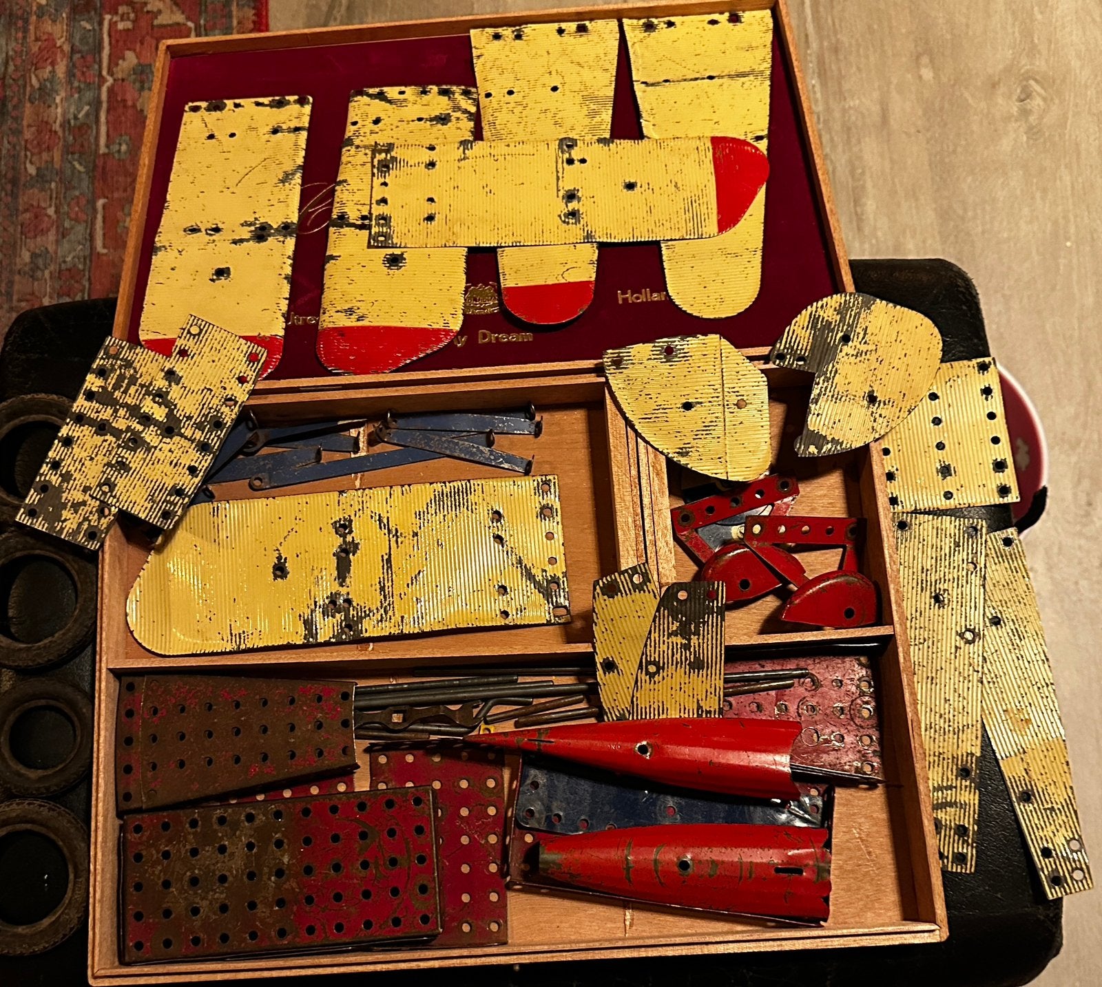 Zeldzame delen Meccano Aeroplane Constructor Set (1930s), Ophalen