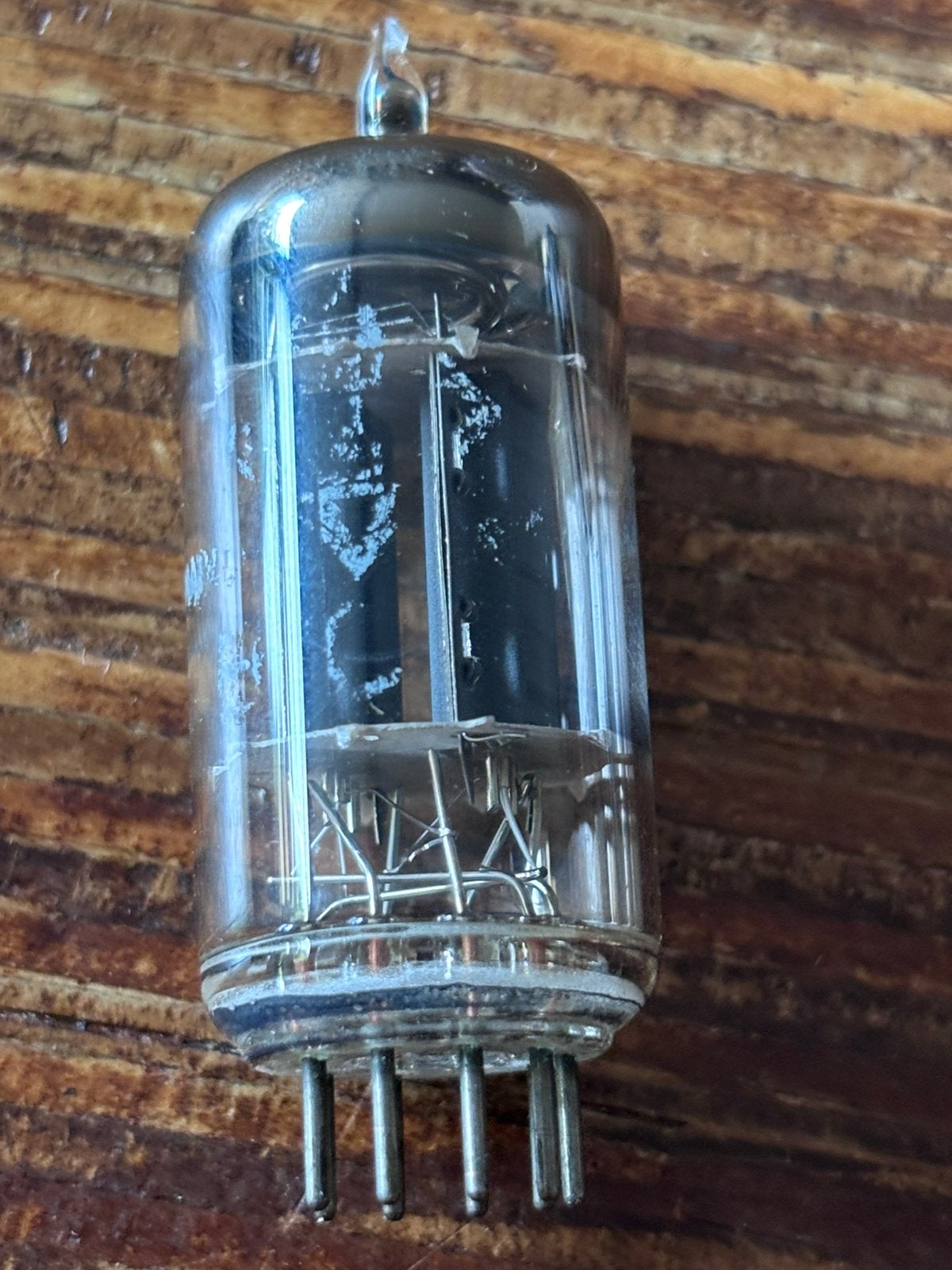 Originele Telefunken ECC83 / 12AX7 Ribbon, Ophalen of Verzenden, Buis of Buizen