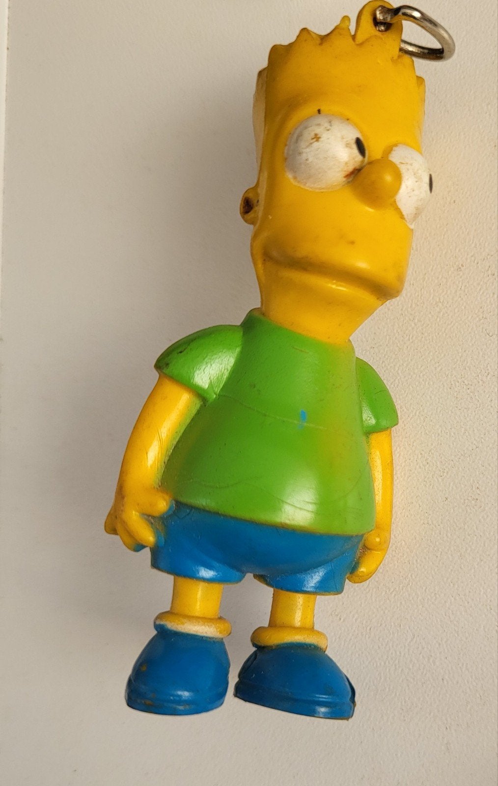 Bart Simpson Sleutelhanger - Vintage The Simpsons, Verzamelen, Ophalen of Verzenden, Gebruikt, Knuffel of Figuurtje