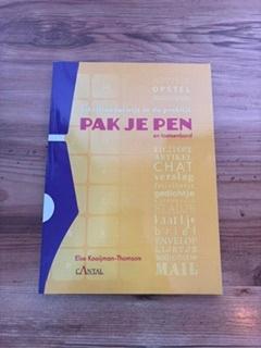 Pak je pen en toetsenbord (PABO), Zo goed als nieuw, HBO, Ophalen of Verzenden, Alpha