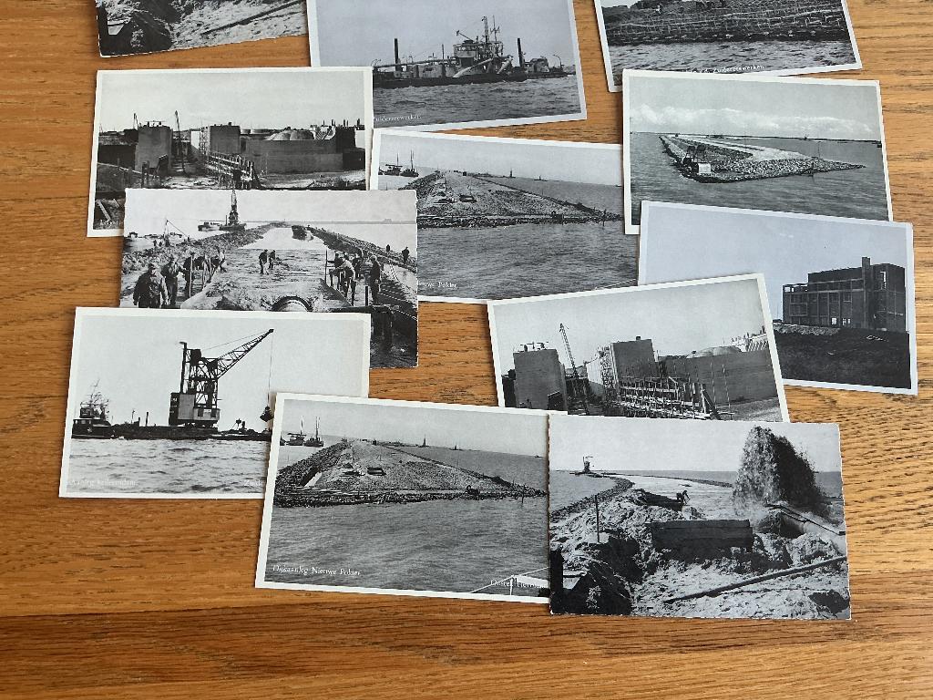 Zuiderzee werken oostelijk flevoland, Verzenden, 1940 tot 1960, Ongelopen, Flevoland