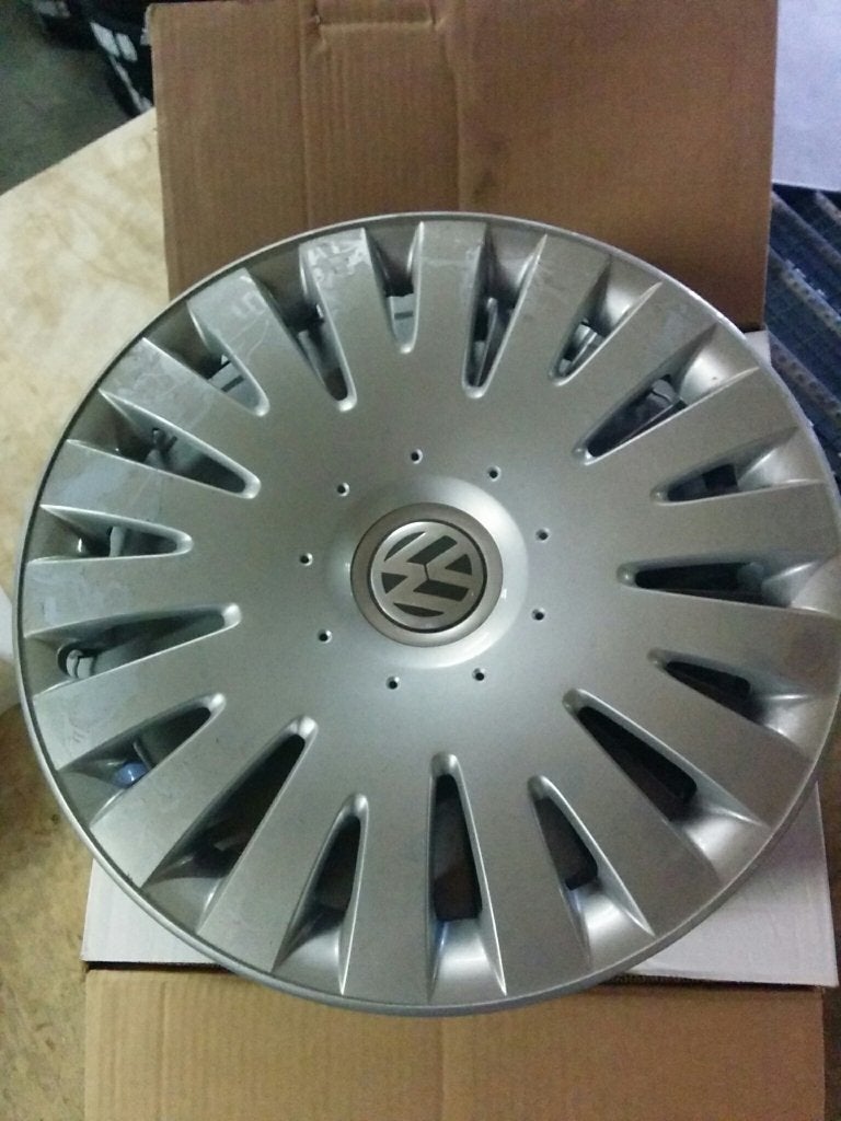 16 inch set wieldoppen, Ophalen, Zo goed als nieuw