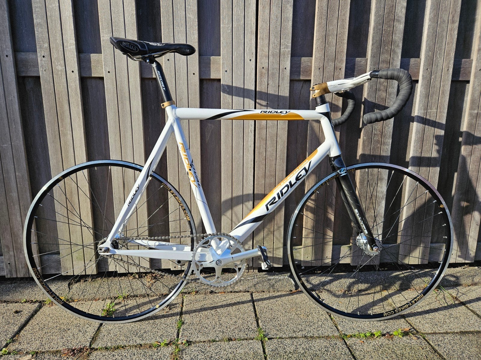 Ridley Oval baanfiets. Nieuwstaat., Fietsen en Brommers, Heren, Aluminium, Zo goed als nieuw, Ophalen