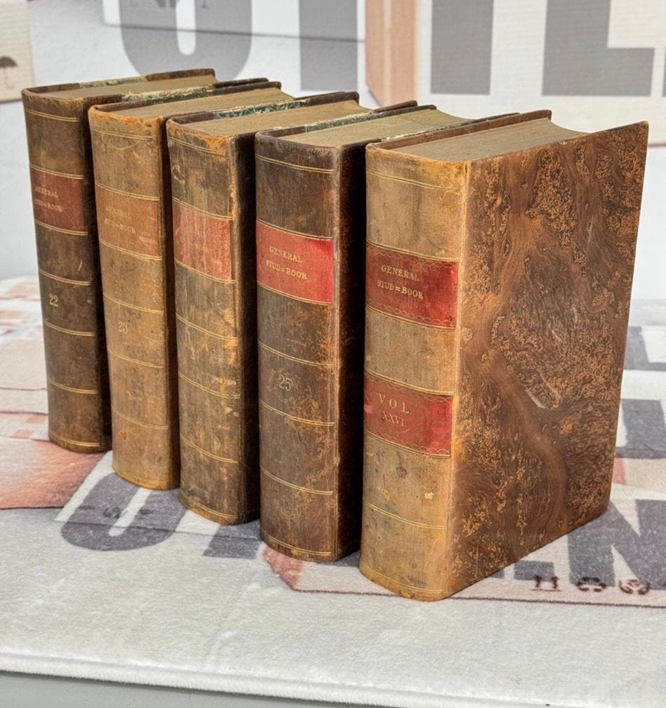 5X The General stud-book containing pedigrees of race horses, Ophalen of Verzenden