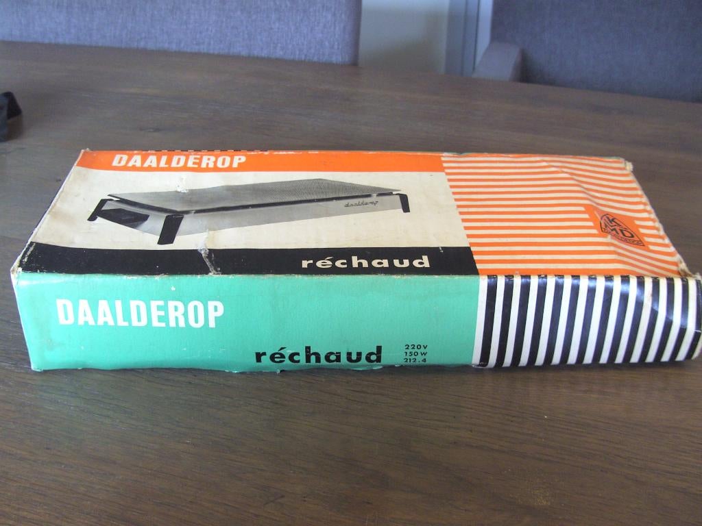 Retro Daalderop Rechaud, Ophalen of Verzenden, Huis en Inrichting
