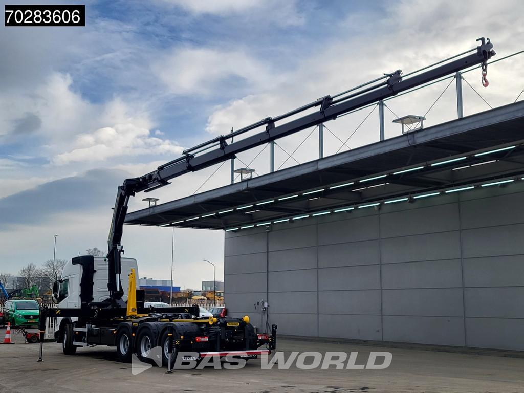 Volvo FMX 500 8X4 NEW! Crane + Hooklift Palfinger PK33002 Cr, Automaat, Euro 6, Wit, Bedrijf