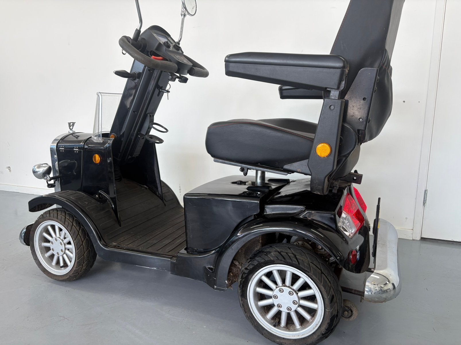 Vintage Gatsby Scootmobiel – Uniek Design & Echte Blikvanger, Life and Mobility, Ophalen of Verzenden, Zo goed als nieuw, Life & Mobility