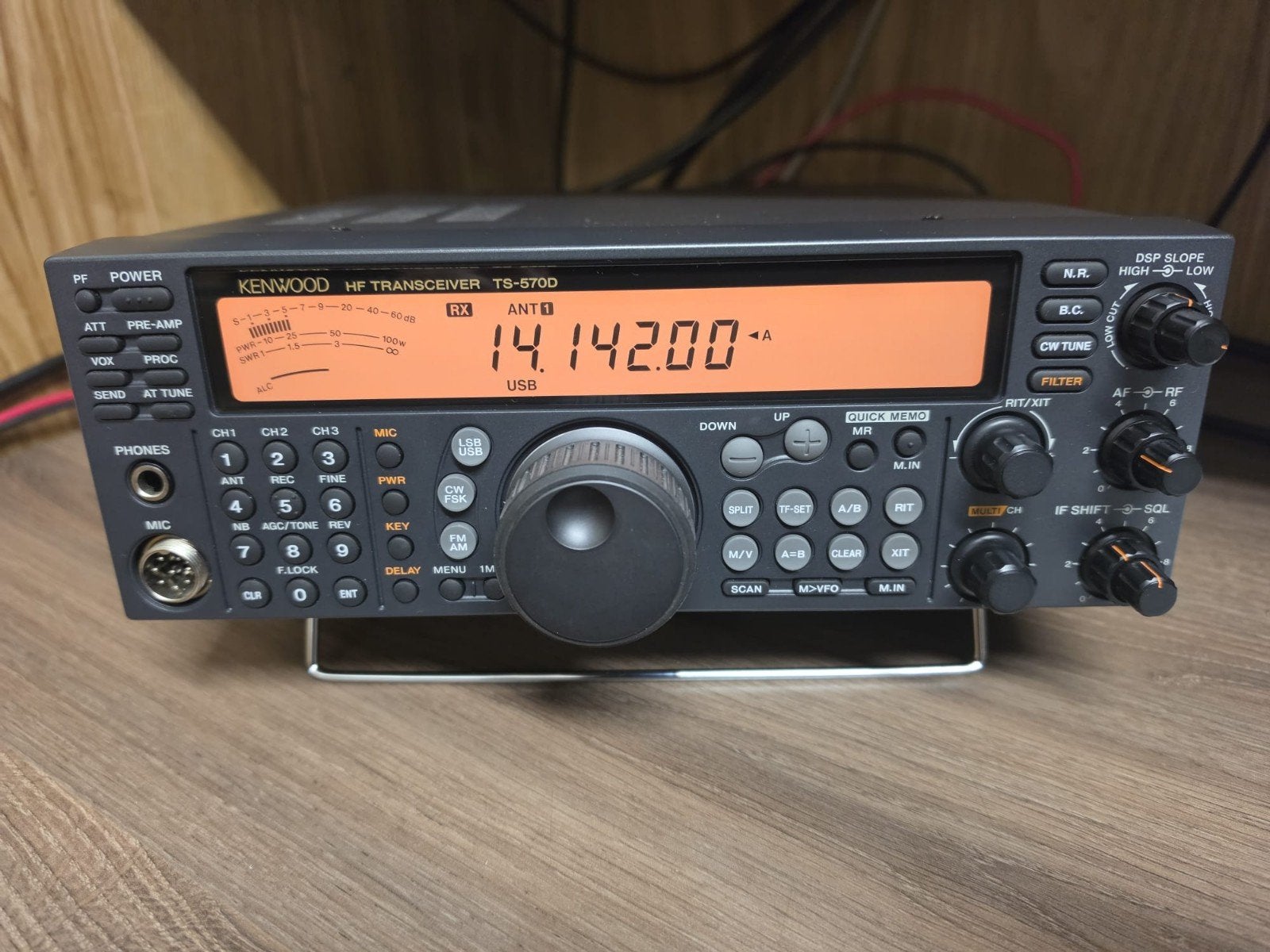 Kenwood ts 570 D, Telecommunicatie, Ophalen of Verzenden, Gebruikt, Zender en Ontvanger