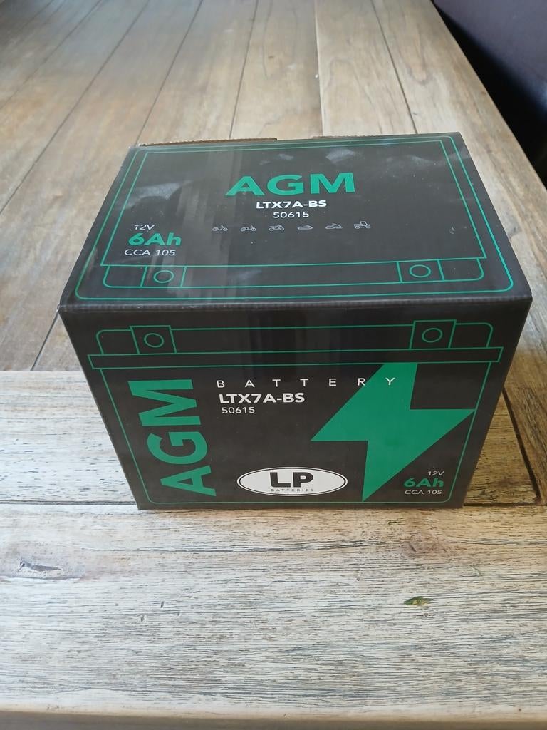 Landport (LP) LTX7A-BS 12v motor accu, Ophalen of Verzenden