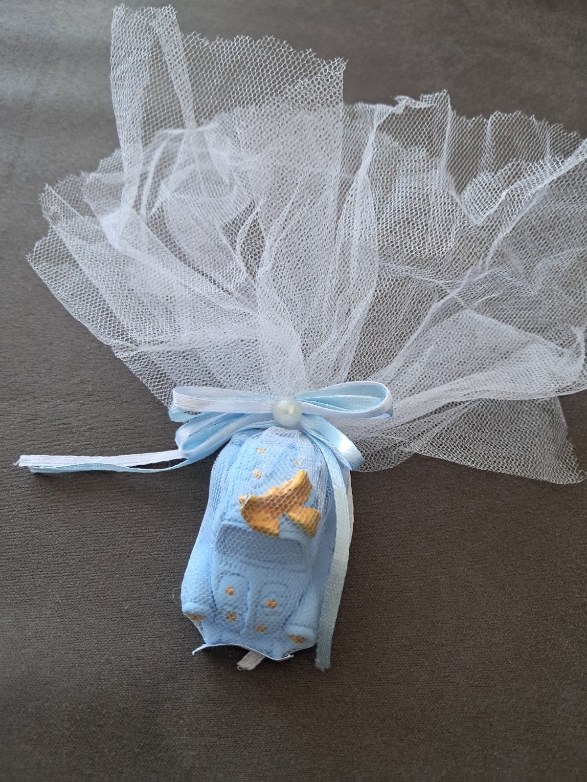 Geboorte traktatie auto blauw. 36 stuk, Ophalen, Gebruikt