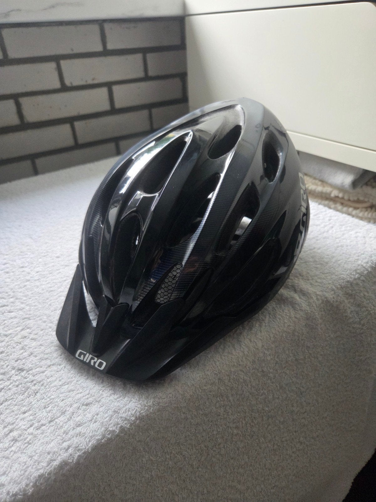 Giro Venti Fietshelm - Zwart - Maat 58-65cm, Fietsen en Brommers, Fietsaccessoires | Fietshelmen, Gebruikt, Giro, Overige maten