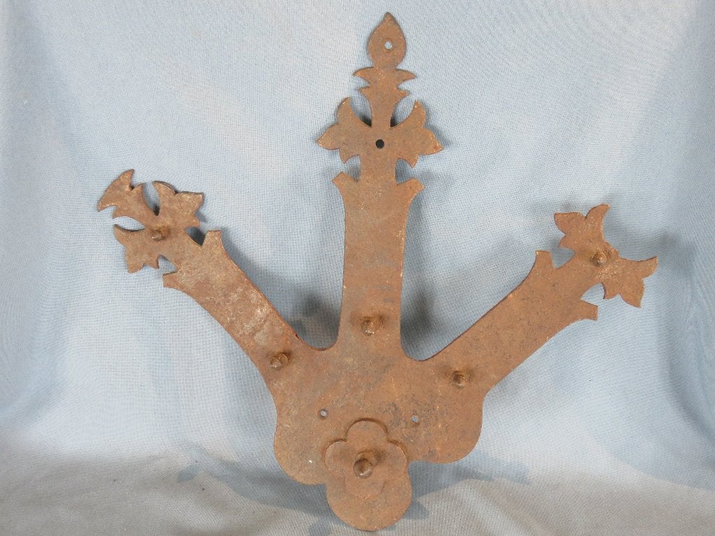 Groot sier ornament in smeedijzer - 17e - 19e eeuw, Ophalen of Verzenden