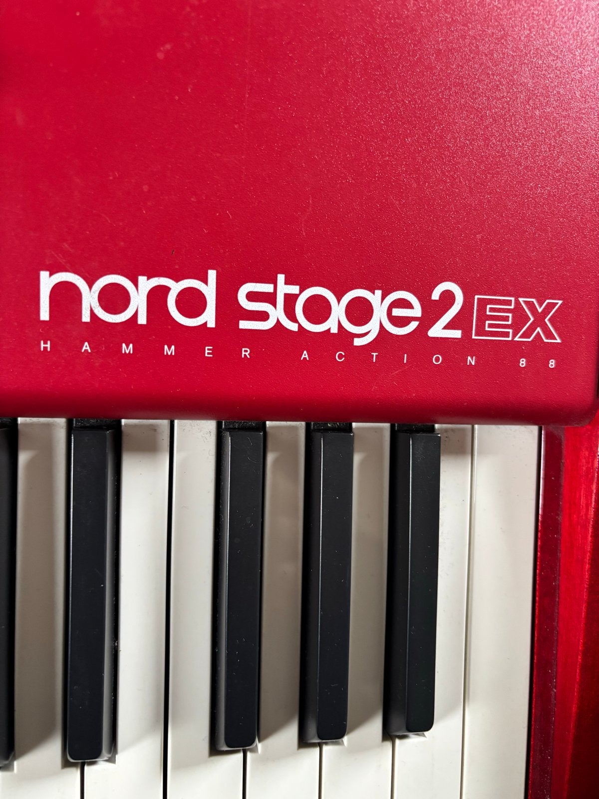Nord Stage 2 EX Hammer Action 88 Toetsen + softcase, Muziek en Instrumenten, Overige merken, 88 toetsen, Ophalen of Verzenden