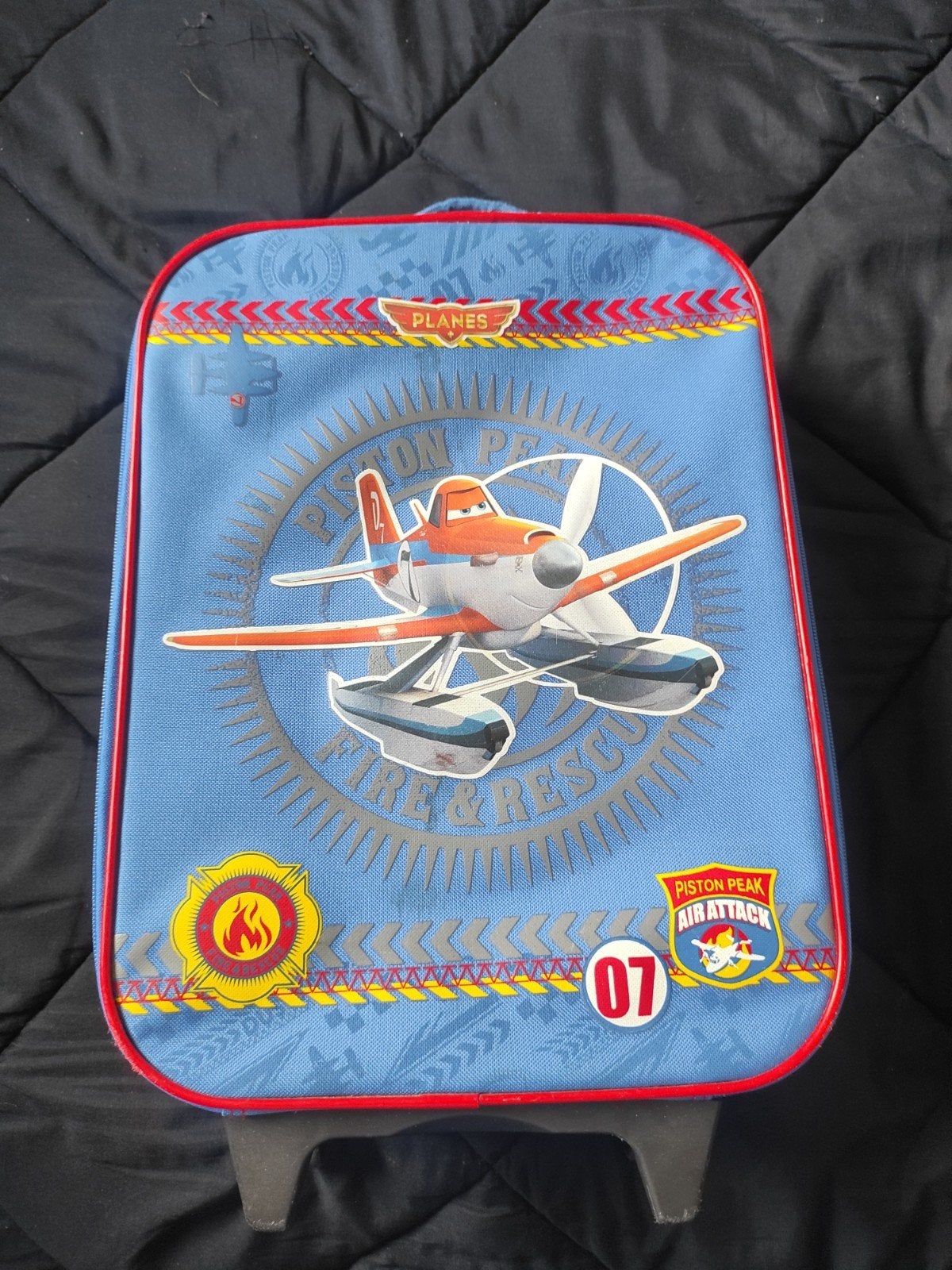 Disney Planes Dusty kinderkoffer op wieltjes, Ophalen of Verzenden, Gebruikt, Blauw, Overige merken