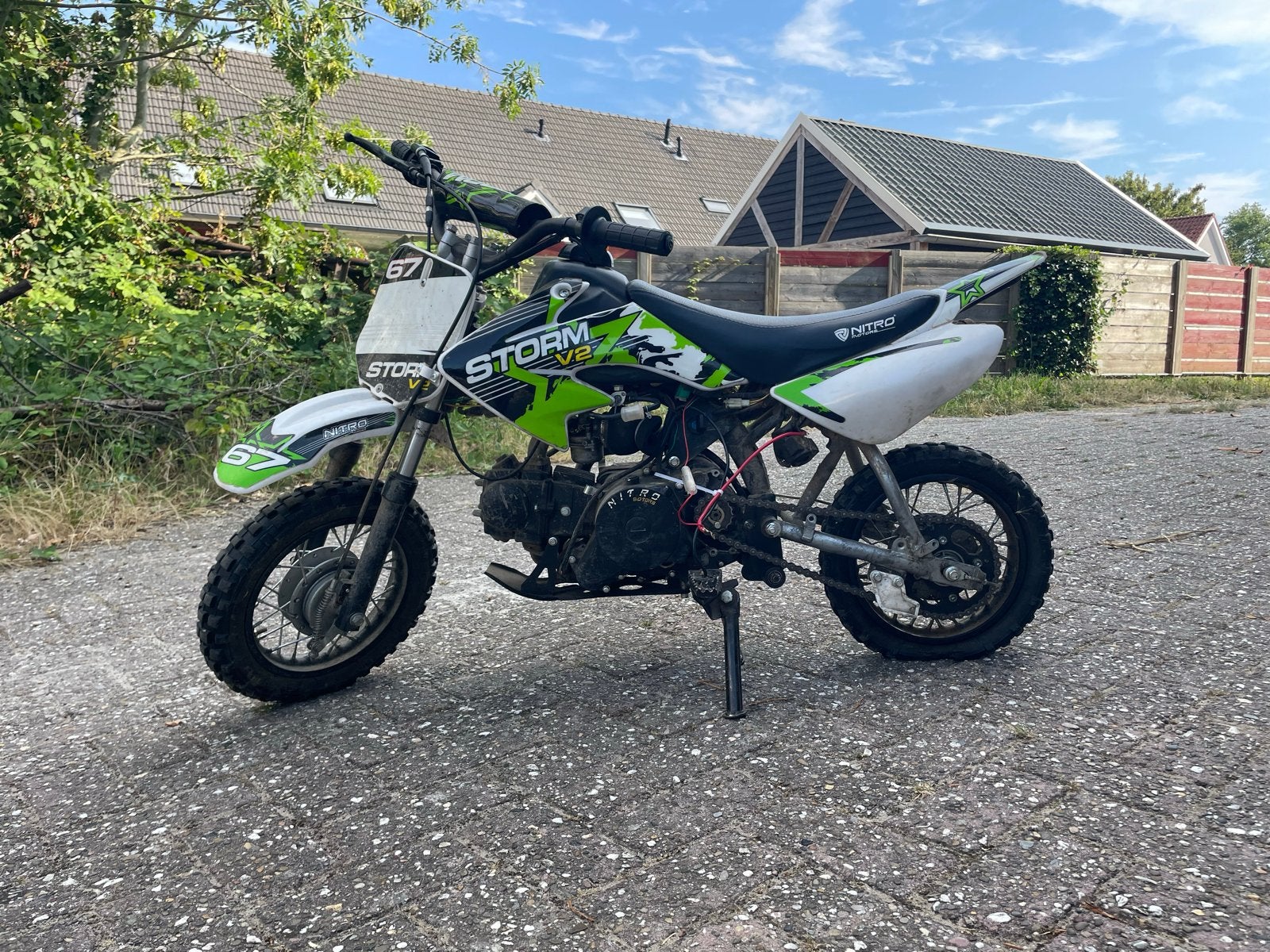 Nitro Storm V2 Pitbike - 80cc, Ophalen of Verzenden, Gebruikt, Overige merken