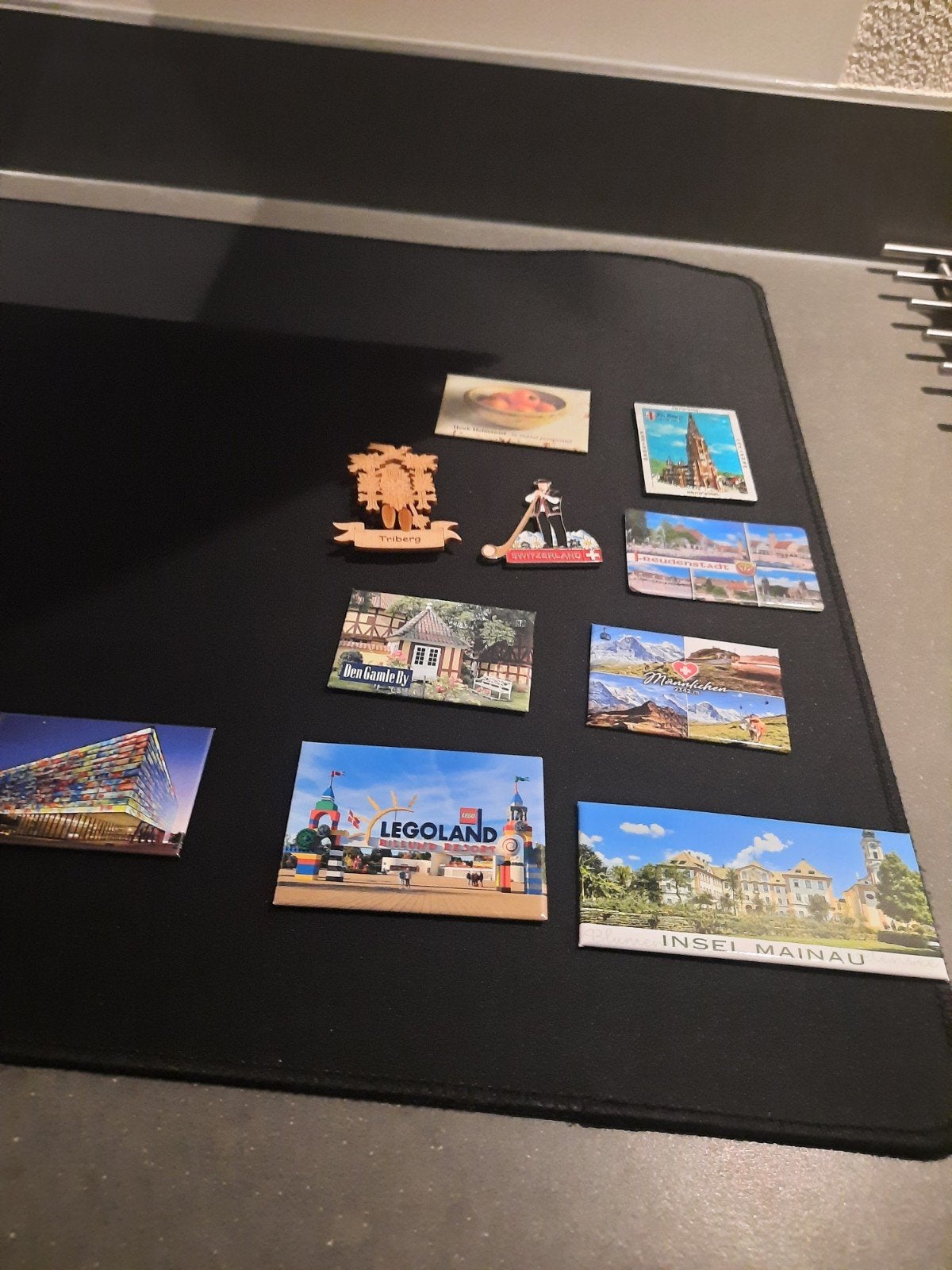 10 Magneetjes van diverse vakantiebestemmingen, Ophalen of Verzenden, Zo goed als nieuw